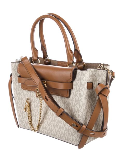 michael kors damen hamilton legacy tornistertasche|Michael Kors Hamilton Legacy Large Belted Leather Satchel .